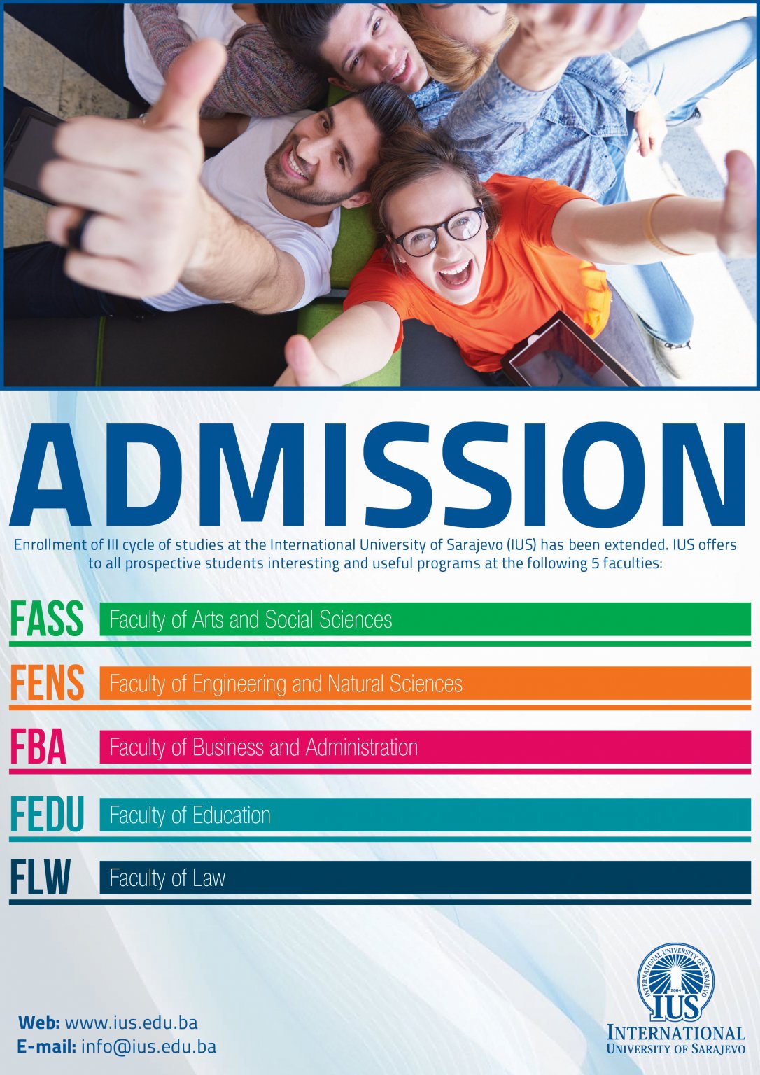  Enrollment of III cycle of studies is extended 