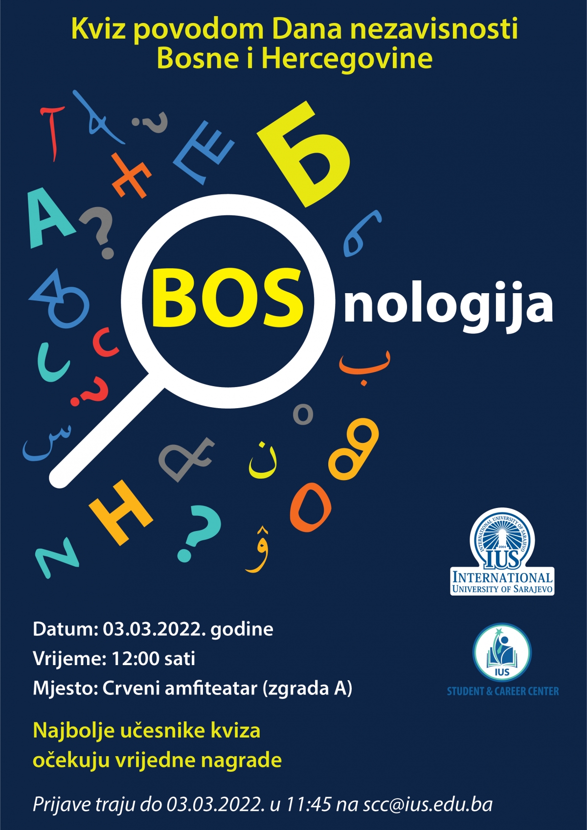  Bosnologija - quiz on the occasion of the Independence Day of Bosnia and Herzegovina 