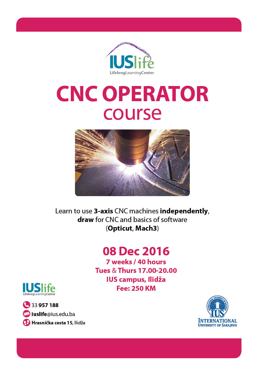  CNC Operator Course 