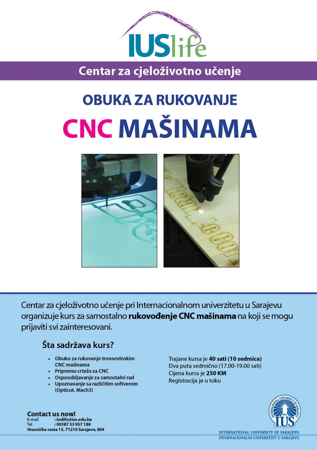  OBUKA ZA RUKOVANJE CNC MAŠINAMA 