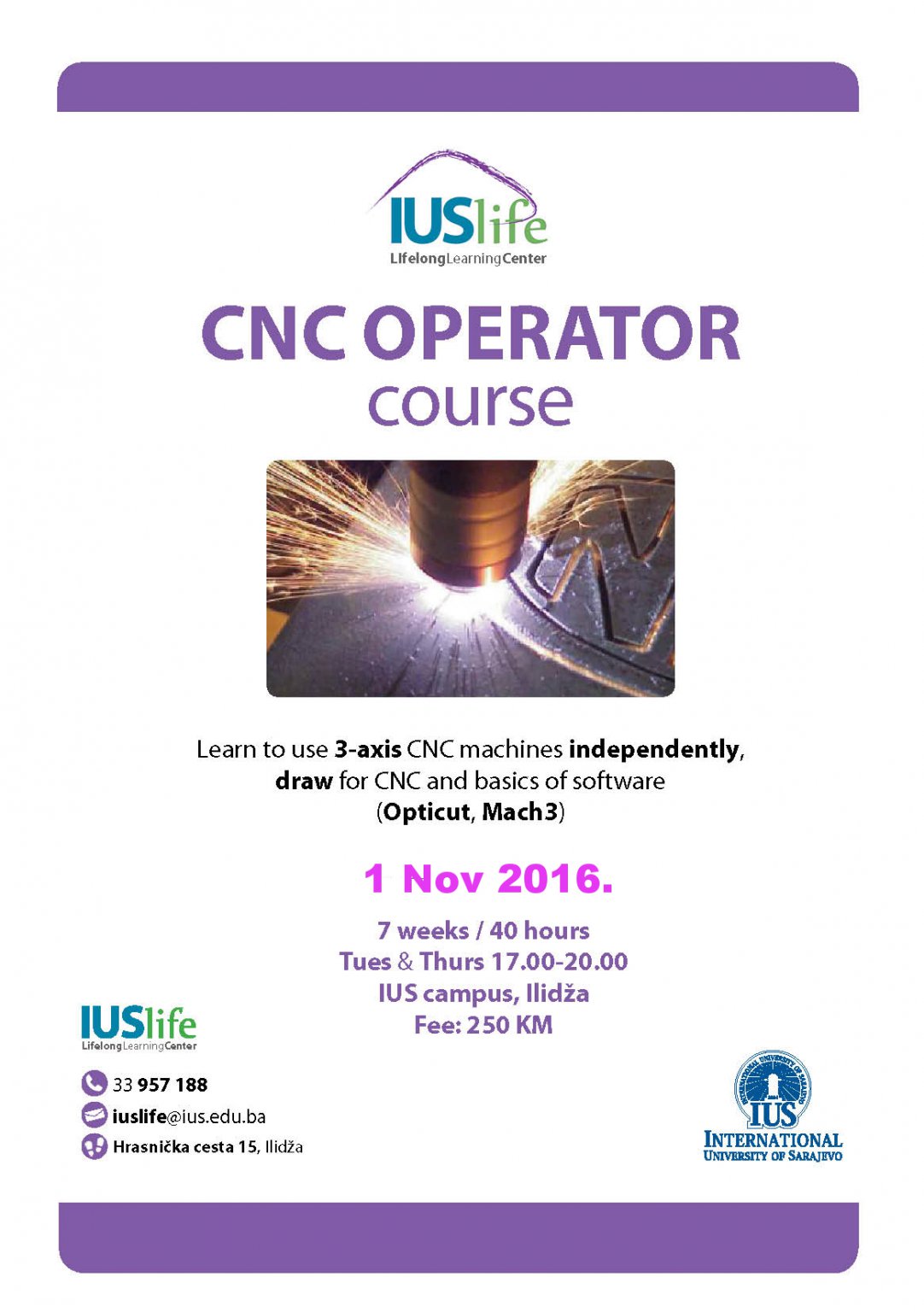  CNC Operator Course 