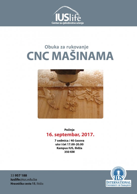  Obuka za Rukovanje CNC Mašinama 