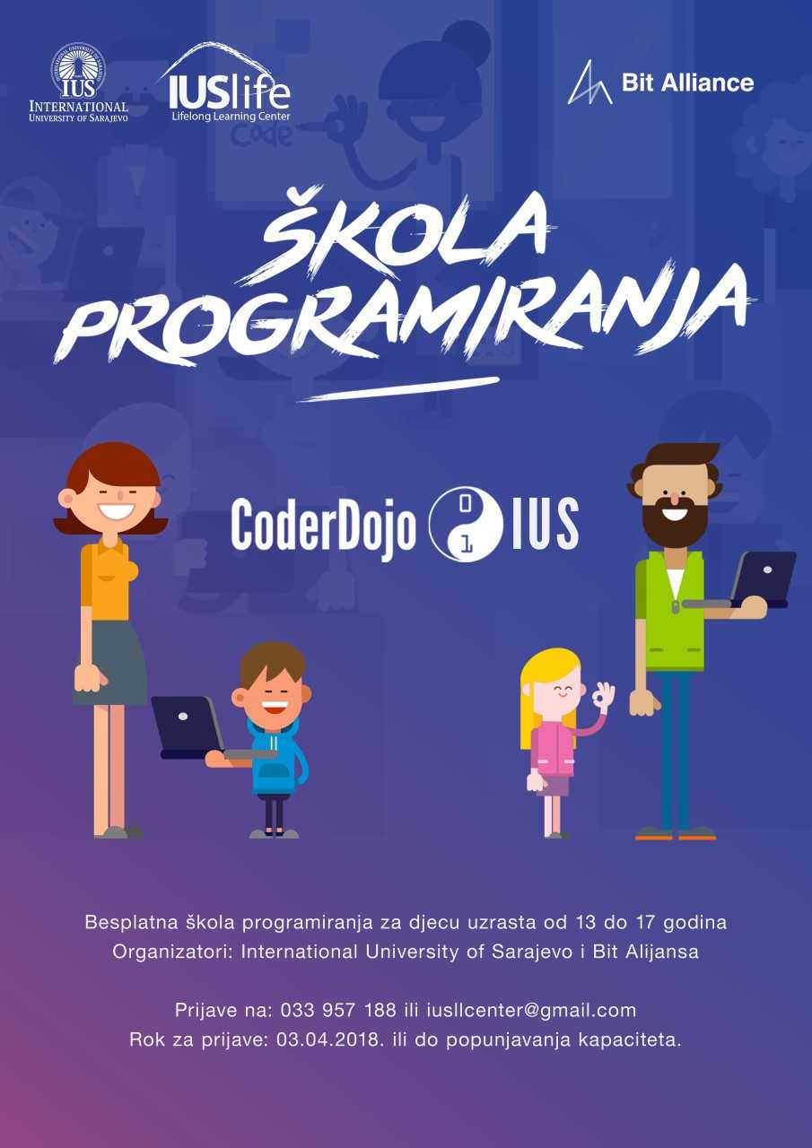Prijavi se na besplatnu školu programiranja – CoderDojo Prijavi se na besplatnu školu programiranja – CoderDojo