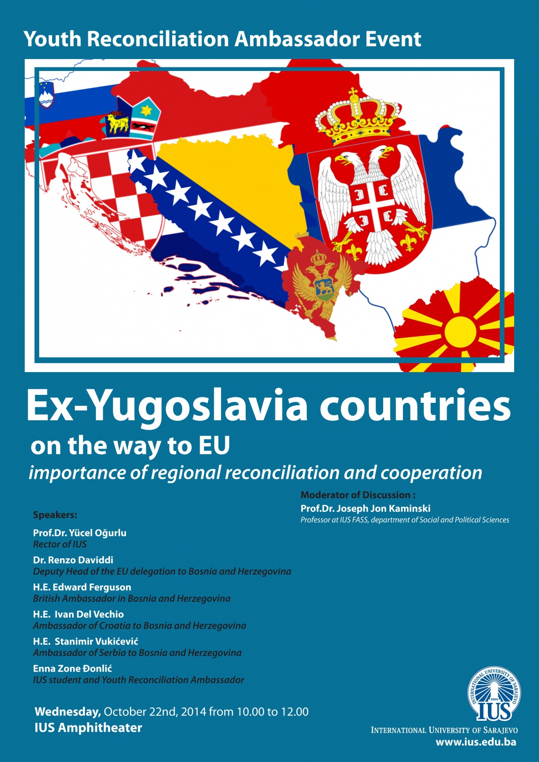  Ex-Yugoslavia countries on the way to EU 