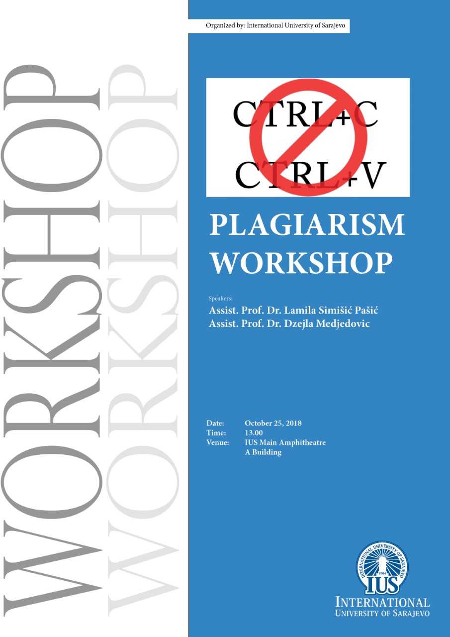  Plagiarism Workshop 