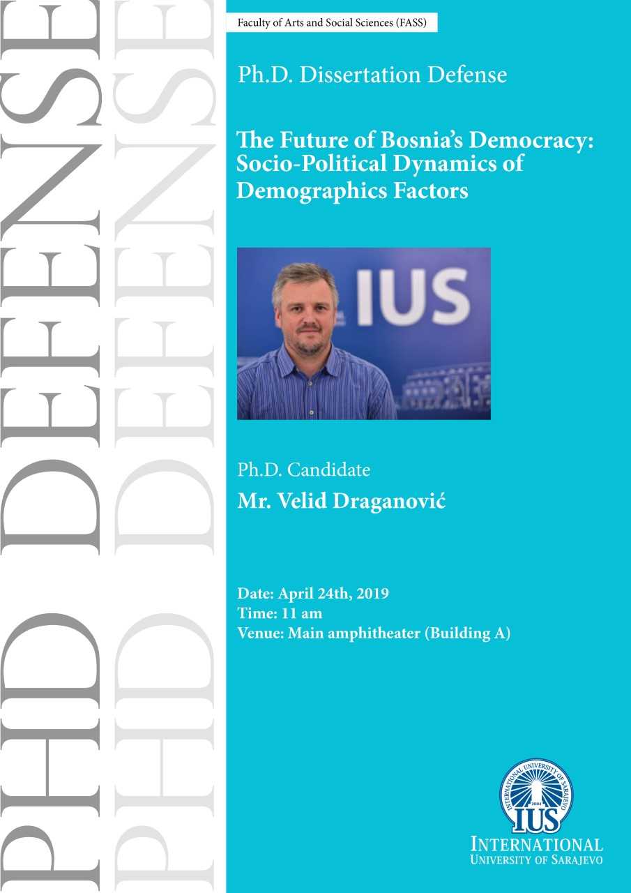  Ph.D. Defense of Velid Draganović 