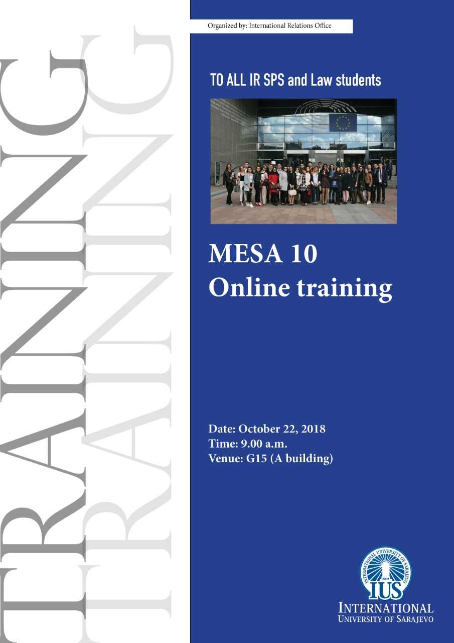  MESA 10 Online Training 