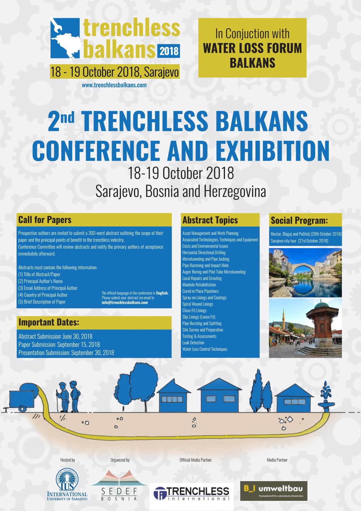  2nd TRENCHLESS BALKANS CONFERENCE AND EXHIBITION 