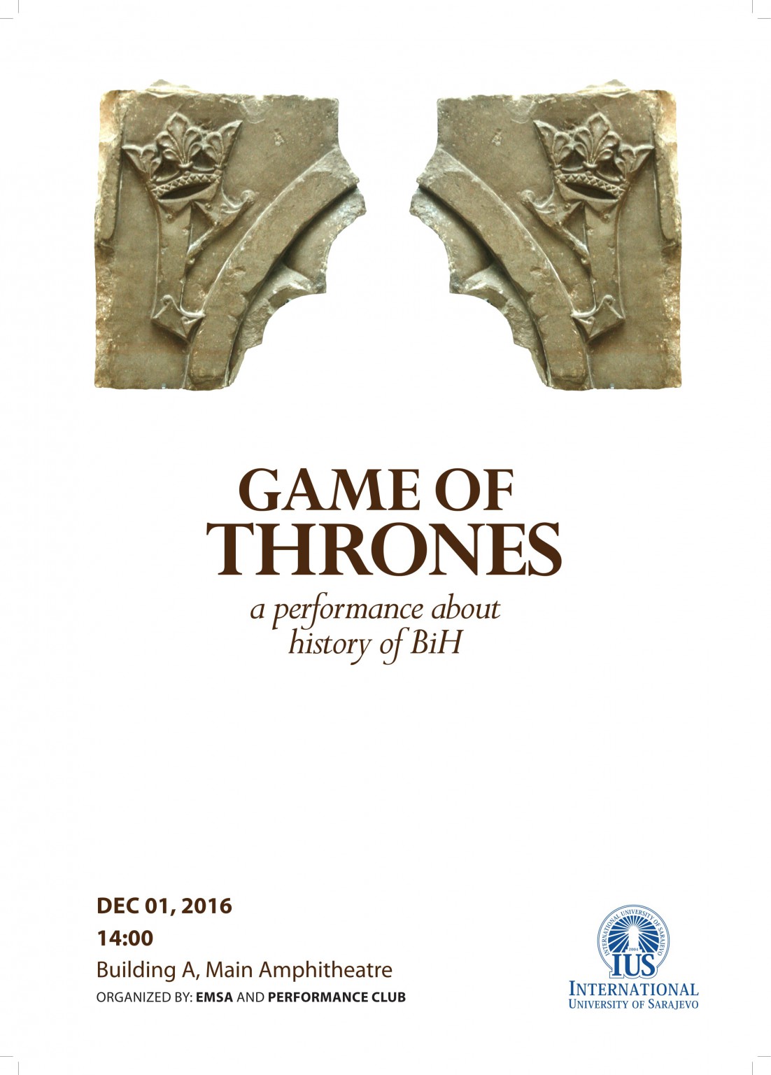  Game of Thrones: a performance about history of BiH 