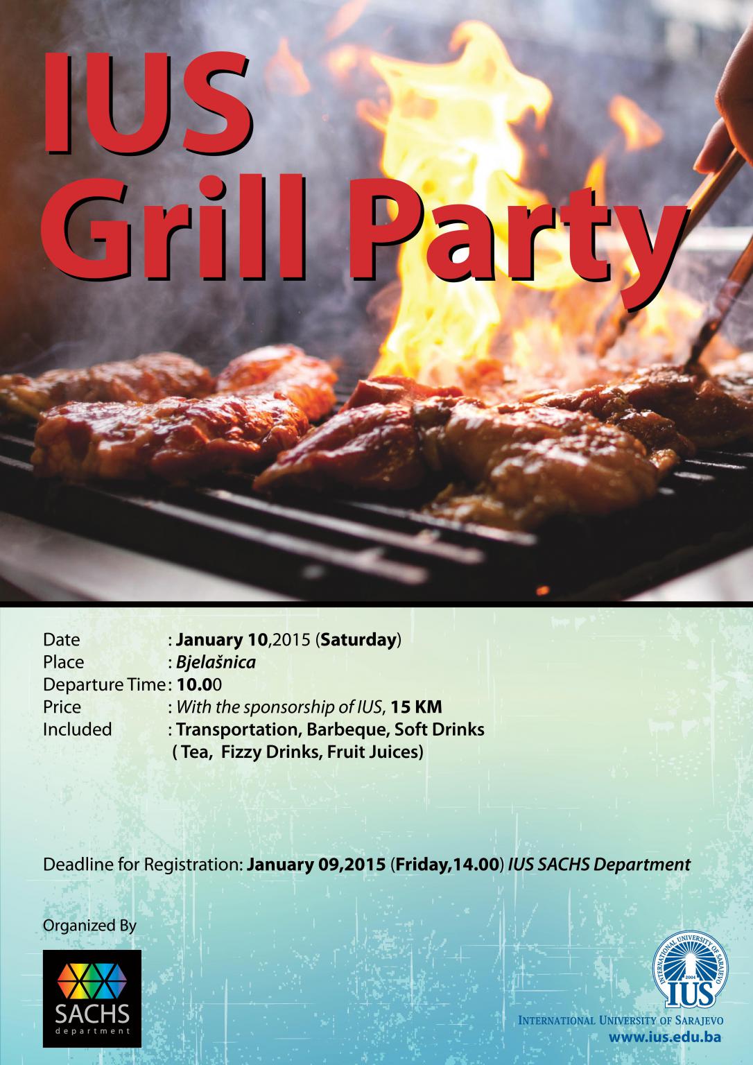  IUS Grill Party 