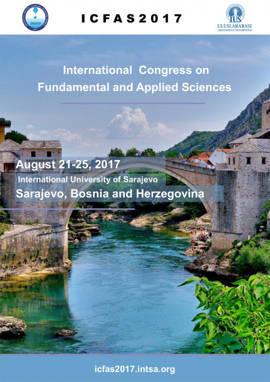  International Congress on Fundamental and Applied Sciences 2017 