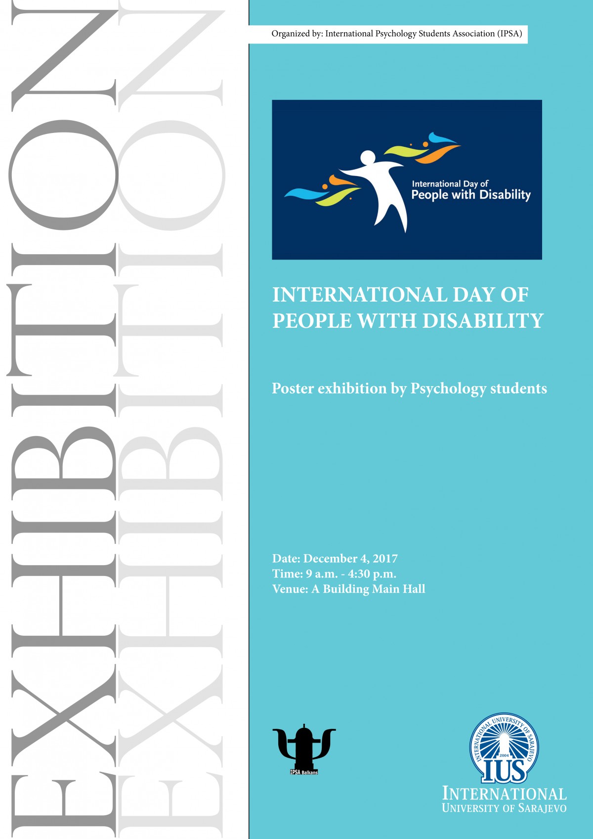  INTERNATIONAL DAY OF PEOPLE WITH DISABILITY 