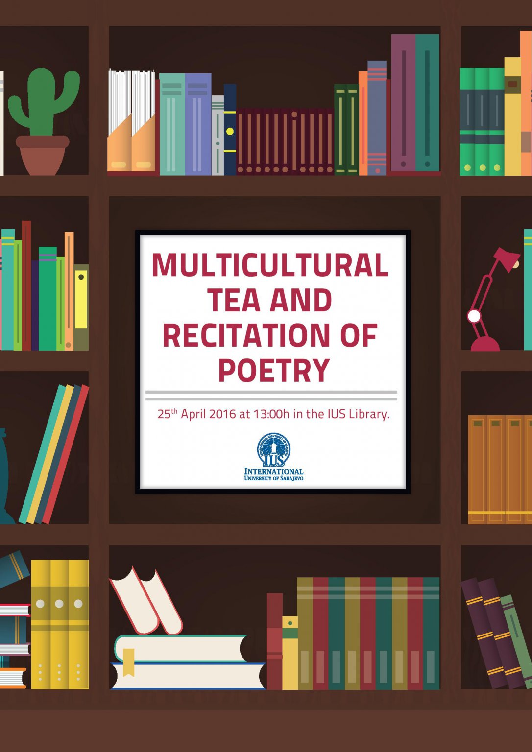  Multicultural tea and recitation of poetry 