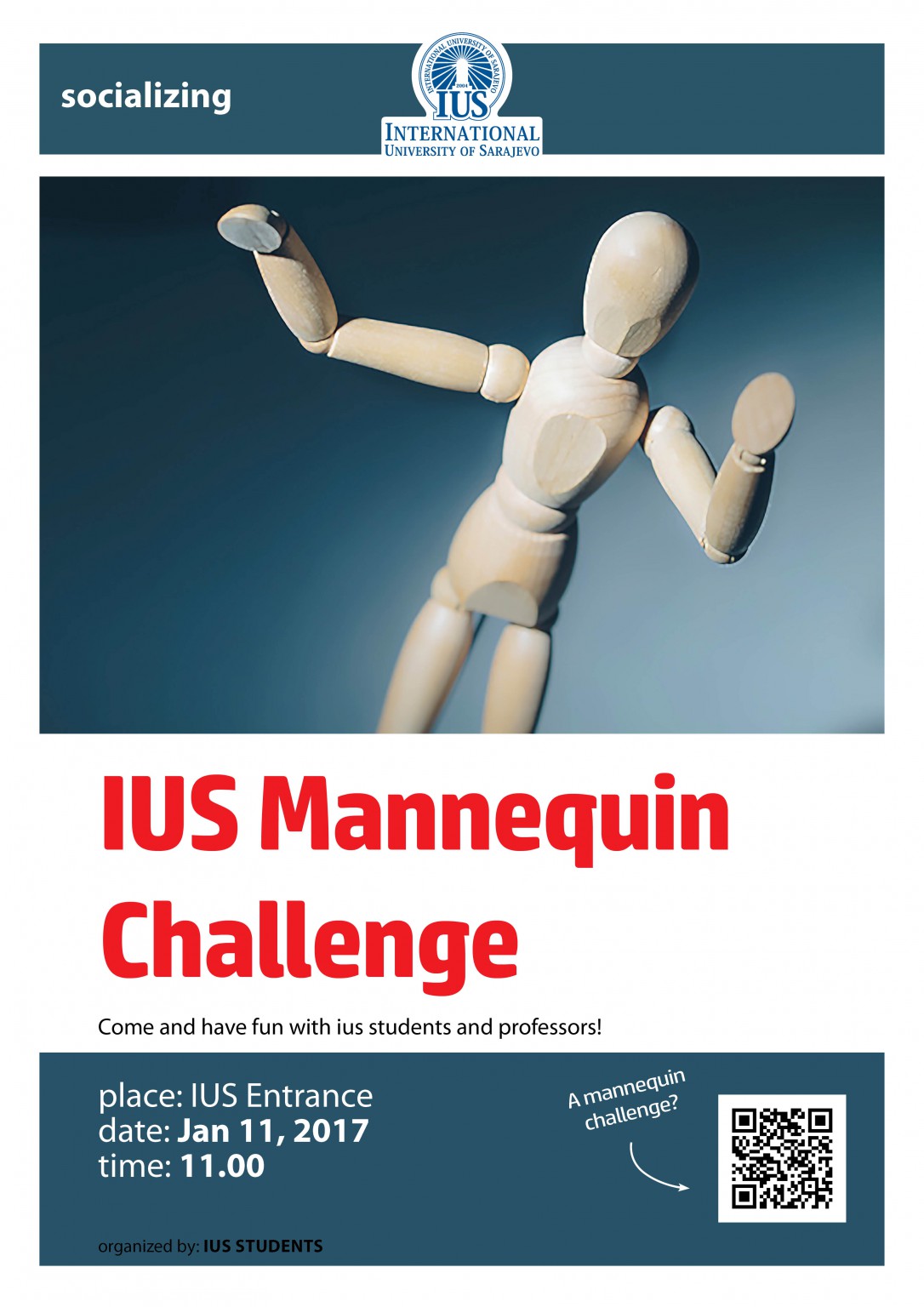  IUS Mannqeuin Challenge 