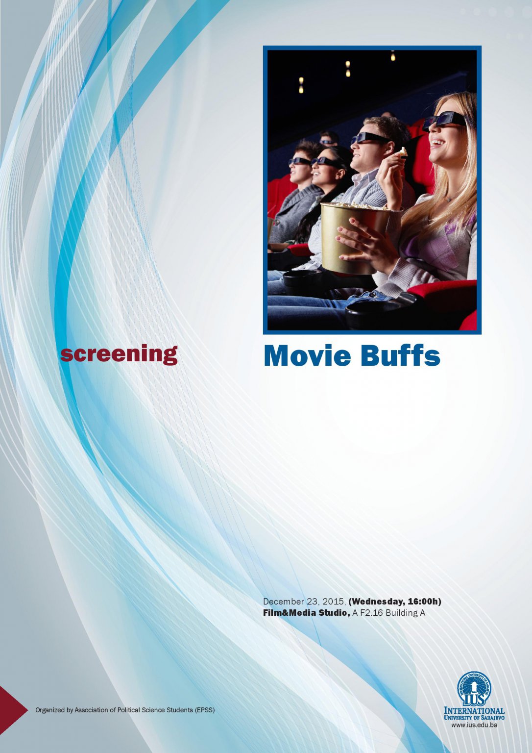  Screening: Movie Buffs 