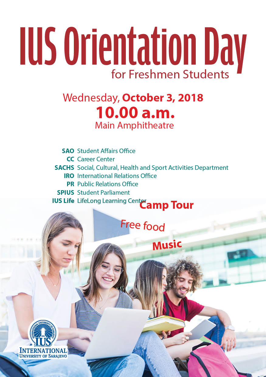  IUS Orientation Day For Freshmen Students 