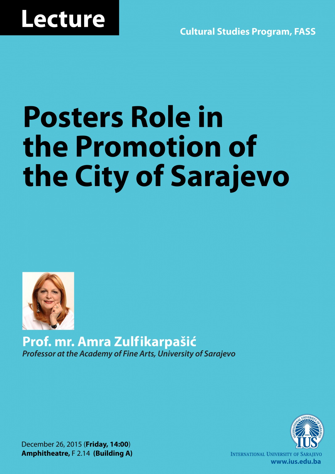  Posters Role in the Promotion of the City of Sarajevo 
