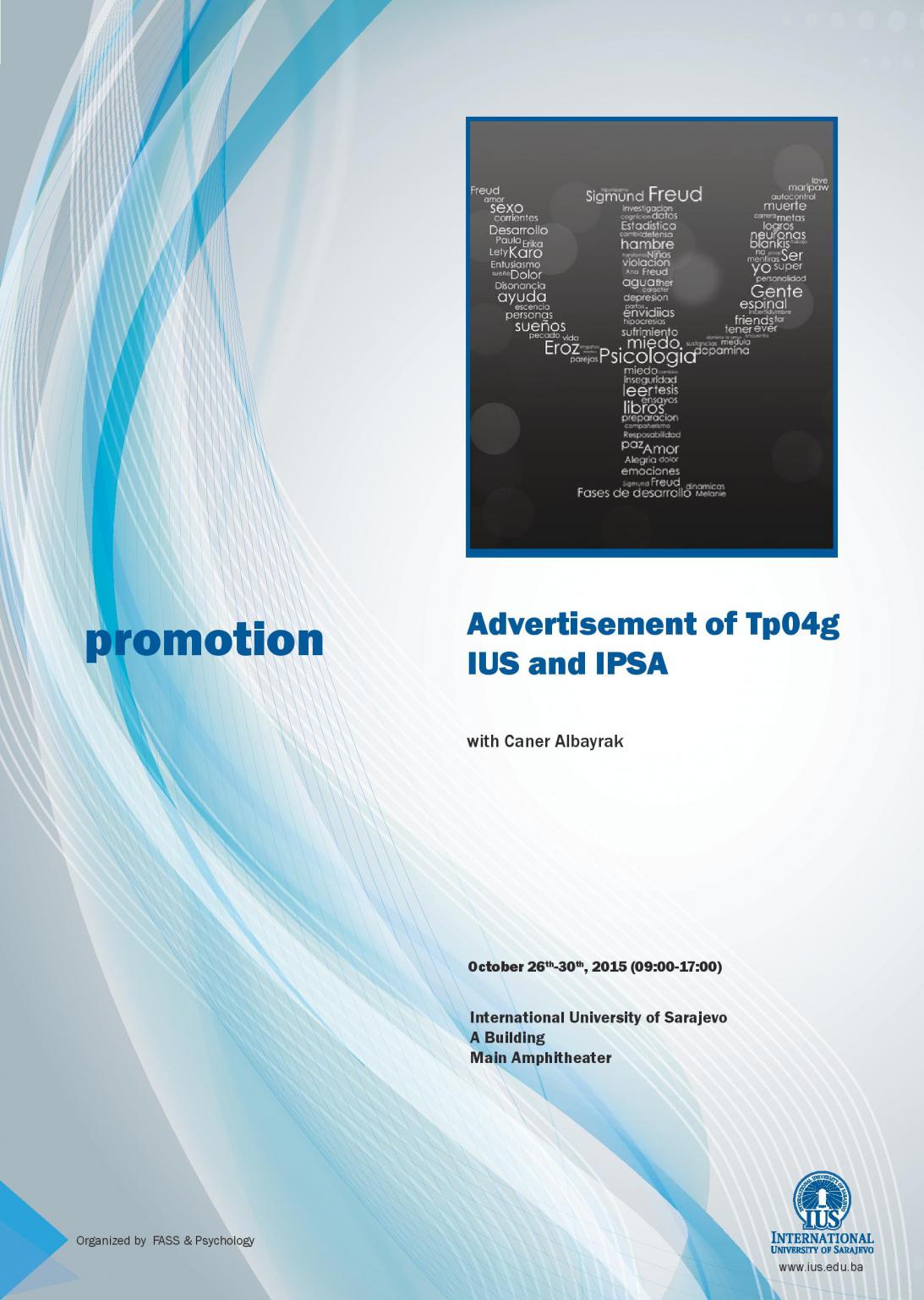  Advertisement of Tp04g IUS and IPSA 