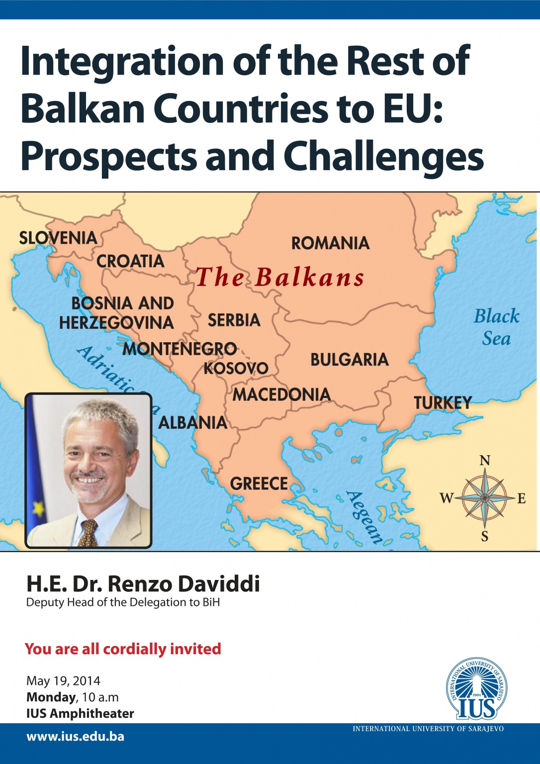  Lecture: Integration of the Rest of Balkan Countries to EU: Prospects and Challenges 