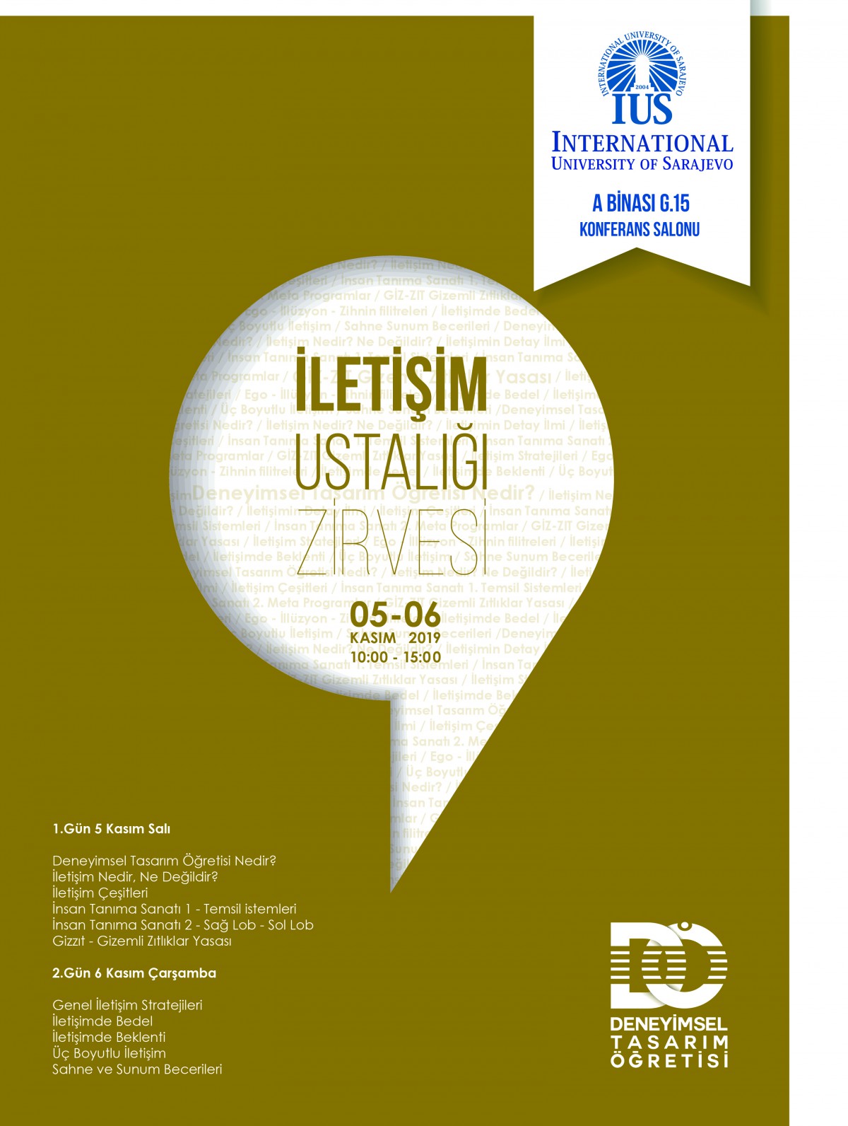  "İletişimde Ustalık" 