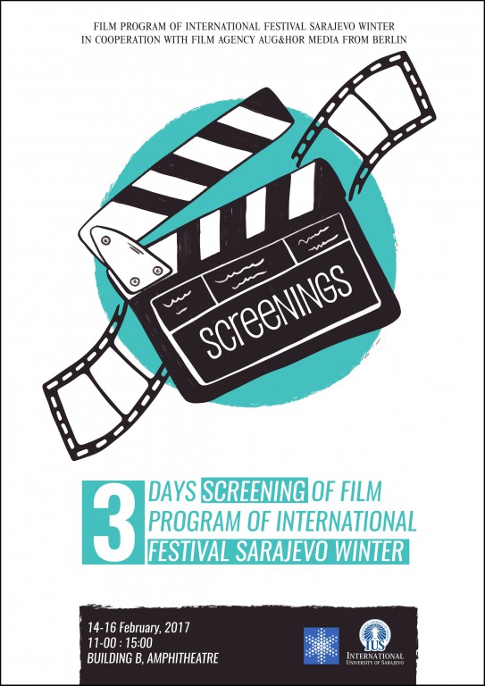  Three Days Screening of Film Program of International Festival Sarajevo Winter 