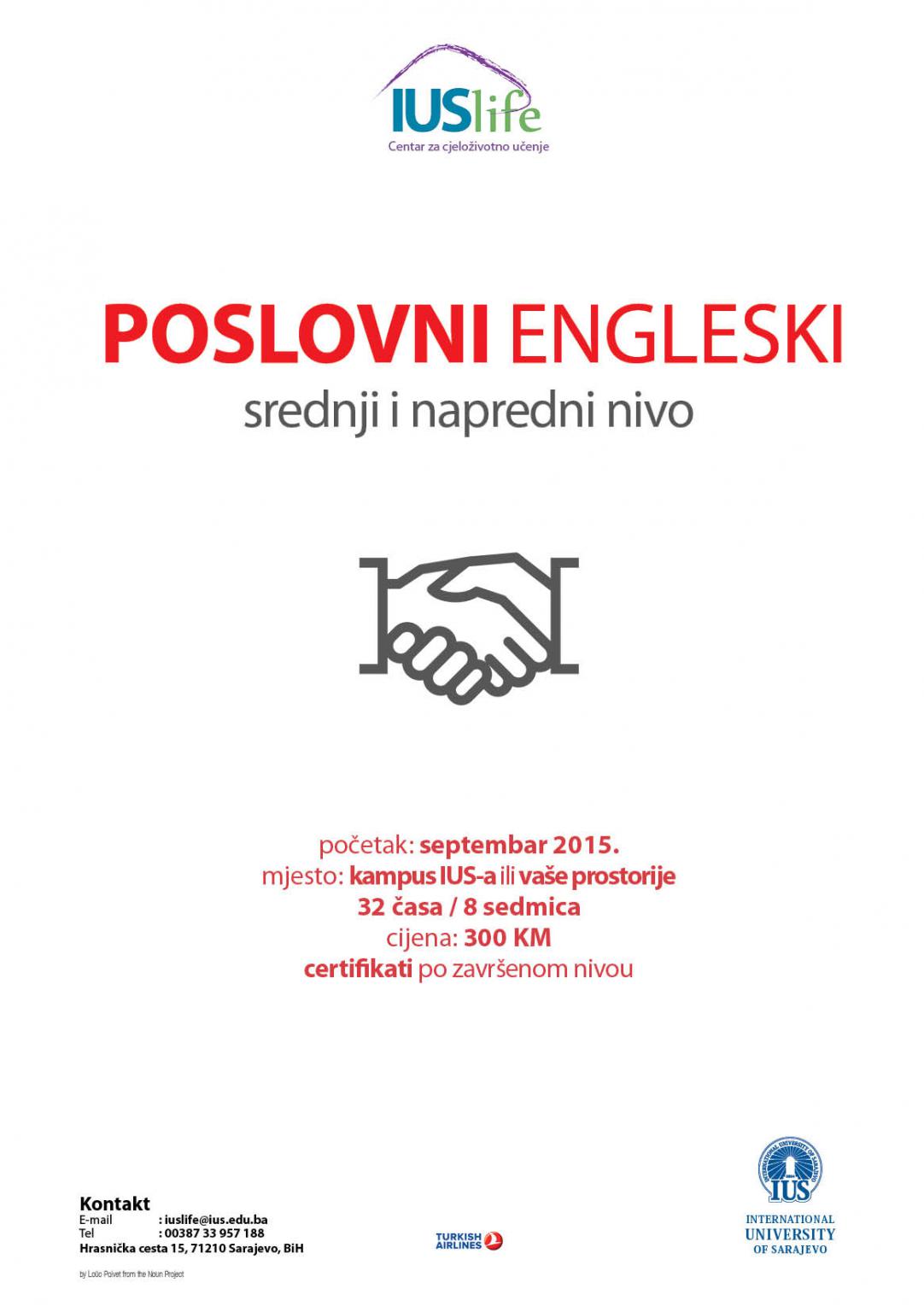 POSLOVNI ENGLESKI - srednji i napredni nivo 