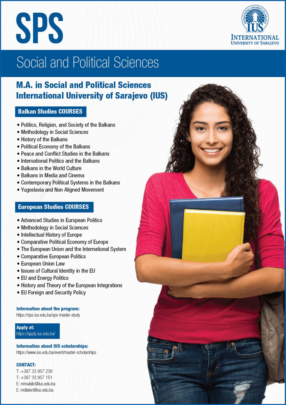  Study Social and Political Science at IUS! 