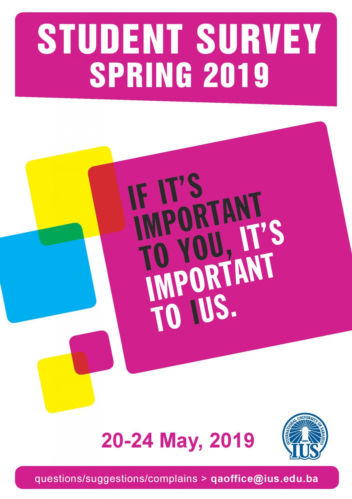  IUS Student Survey SPRING 2019 