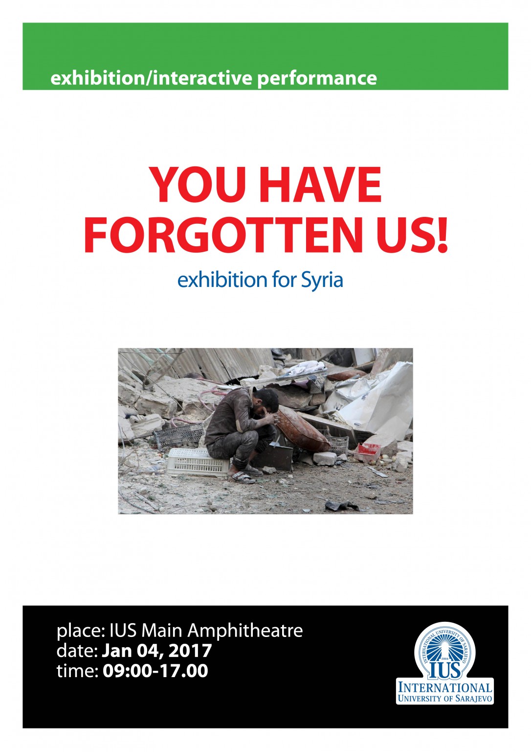  YOU HAVE FORGOTTEN US!!! 