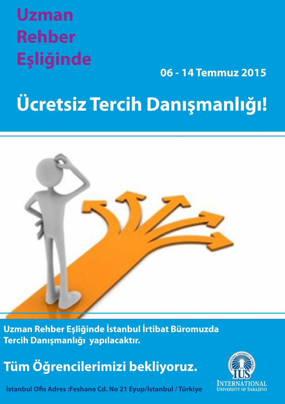  Ücretsiz Tercih Danışmanlığı 