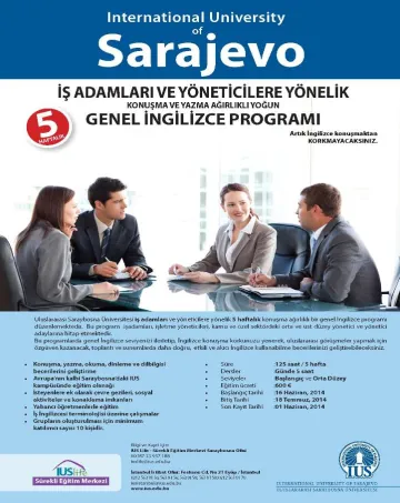  GENERAL ENGLISH PROGRAM FOR BUSINESS PEOPLE AND MANAGERS (5 week) 