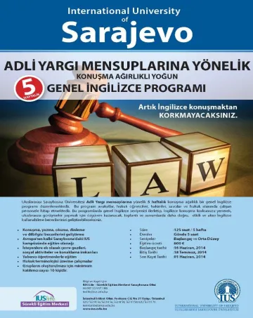  GENERAL ENGLISH PROGRAM FOR MEMBERS OF CIVIL AND CRIMINAL JURISDICTION 