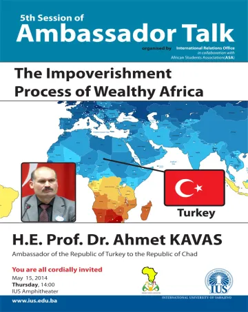  Ambassador talk: Prof. Dr. Ahmet Kavas 