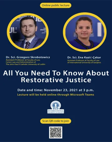  All You Need To Know About Restorative Justice - ONLINE LECTURE 
