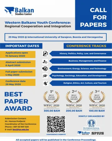  Western Balkans Youth Conference: Regional Cooperation and Integration 