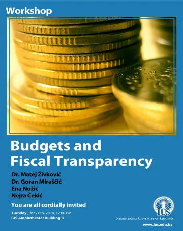  Lecture: Budgets and Fiscal Transparency 