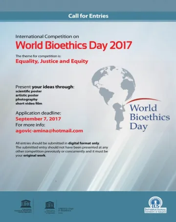  International Competition on World Bioethics Day 2017 