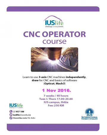  CNC Operator Course 