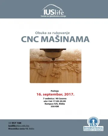  Obuka za Rukovanje CNC Mašinama 