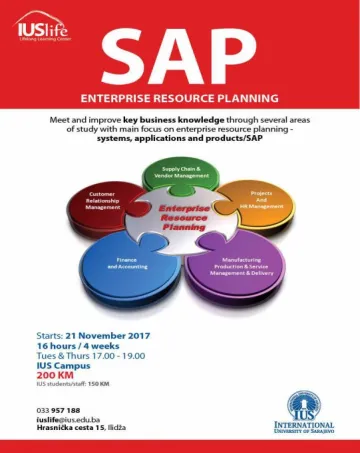  SAP Course at IUS Life 