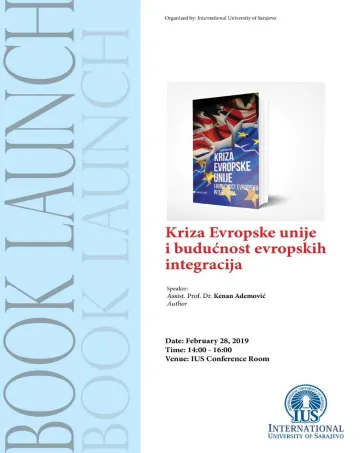  BOOK LAUNCH: "The Crises of EU and the Future of EU Intergations" 