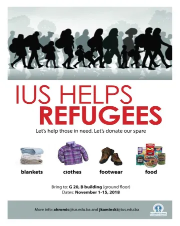  IUS Helps Refugees 