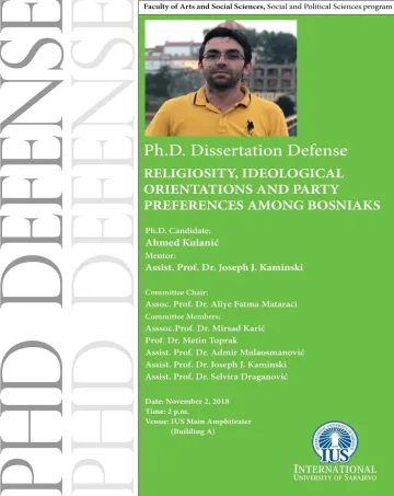  Ph.D. Defense of Ahmed Kulanić 