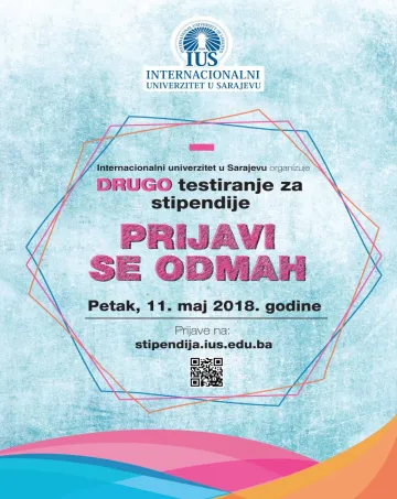  Internacionalni univerzitet u Sarajevu organizuje II testiranje za stipendije 