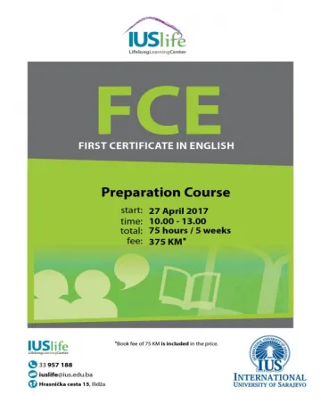  First Certificate in English 