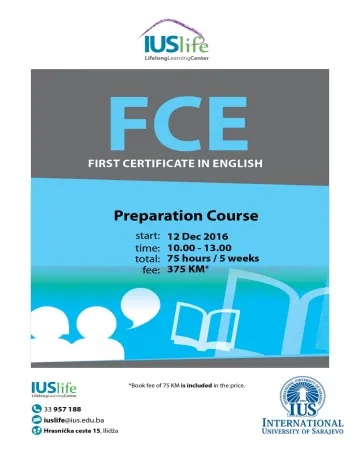  First Certificate in English 