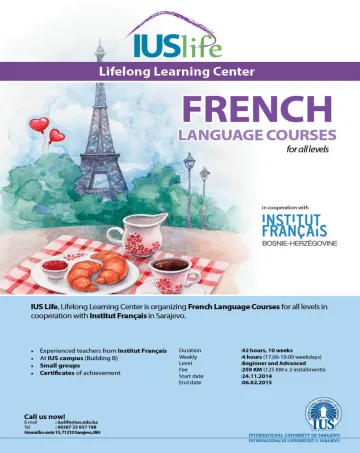  French Language Courses for all levels 