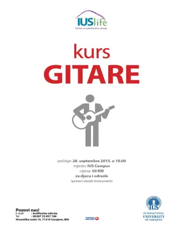  Kurs gitare 