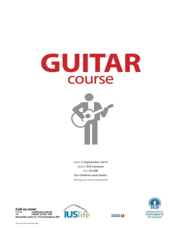 Guitar course 