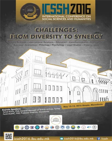  International Conference on Social Sciences and Humanities 2016 